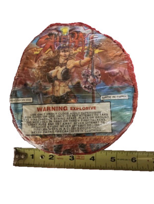 Vintage SHEBA Celebration Firecracker Firework Label Roll 1990's
