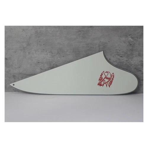 Pickguard For Gibson Reverse Firebird w Screen Logo No Holes - 3 Ply Parchment