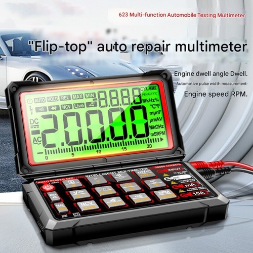 Auto Repair Multimeter Digital AC/DC Voltmeter Ammeter Capacitance Tester NEW