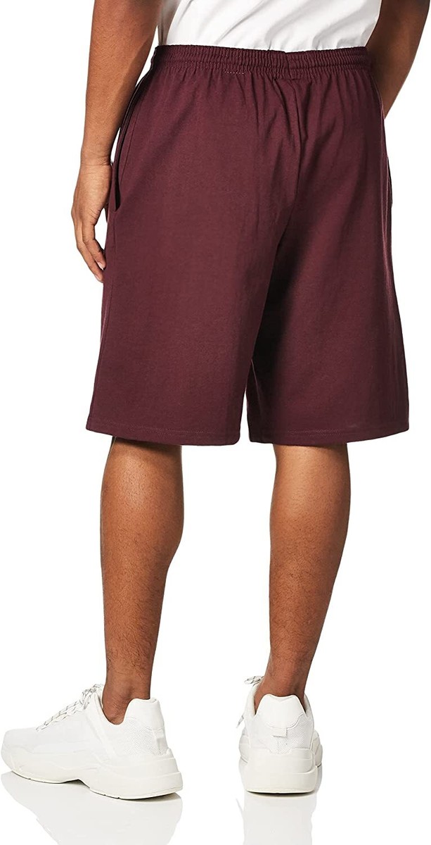 champion men's 9 everyday cotton short with pockets