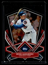 2013 TOPPS CUT TO THE CHASE #CTC22 RYNE SANDBERG CHICAGO CUBS