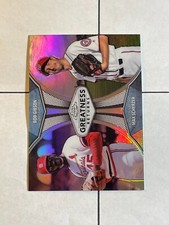 Bob Gibson Max Scherzer 2019 Topps Chrome Greatness Returns Refractor #GRE-4