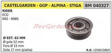 Puleggia per trattorino rasaerba tosaerba tagliaerba rider eco GGP 040327