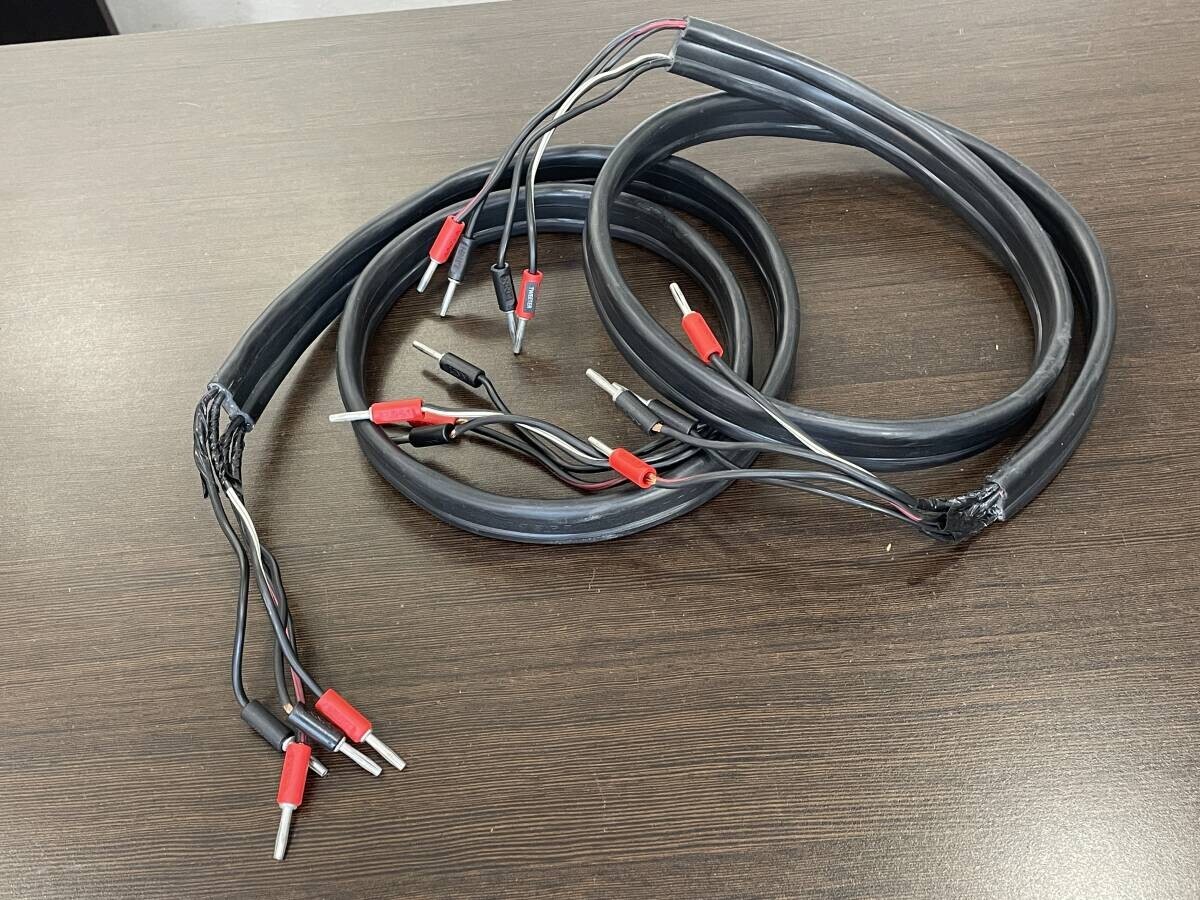 Linn Rin K400 Speaker Cable 1.5M 2Pcs Set With Genuine Banana Plug