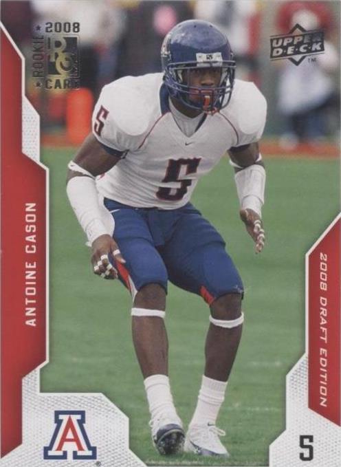 2008 Upper Deck Draft Edition Antoine Cason #6 - 1 of 2