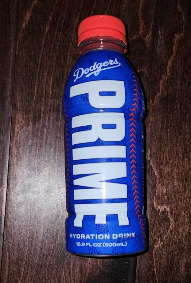 ソフトドリンク PRIME ICE POP DODGERS BOTTLE BLUE Prime Hydration LA Dodgers Ice Pop Fly Version 1 (USA