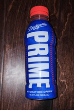 NEW  RARE Blue LA Dodgers Prime Hydration Drink 16.9 FL OZ x 1 Limited Edition