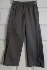 Boy's Gray Jumping Beans Athletic Pants Pull On Elastic Waist Size 4 Boys Jogger