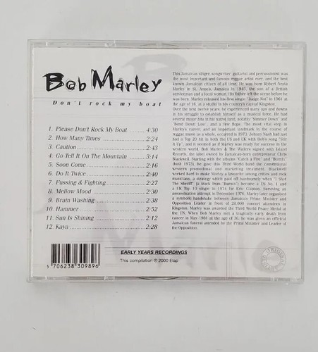Bob Marley - Don't Rock My Boat - CD Album - Picture 5 of 5