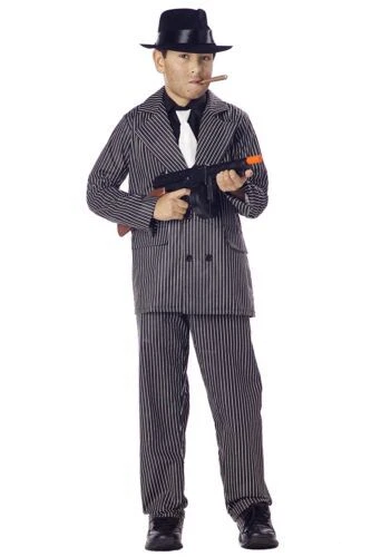 California Costume Collections Gangster Suit Costumes for Boys