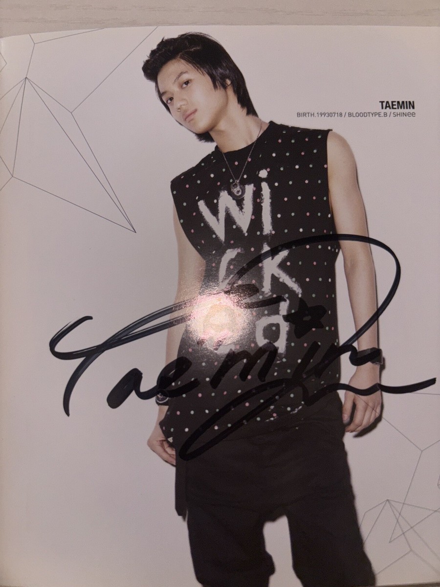SHINee [REPLAY] ALL MEMBER Autographed Signed Album RARE | eBay