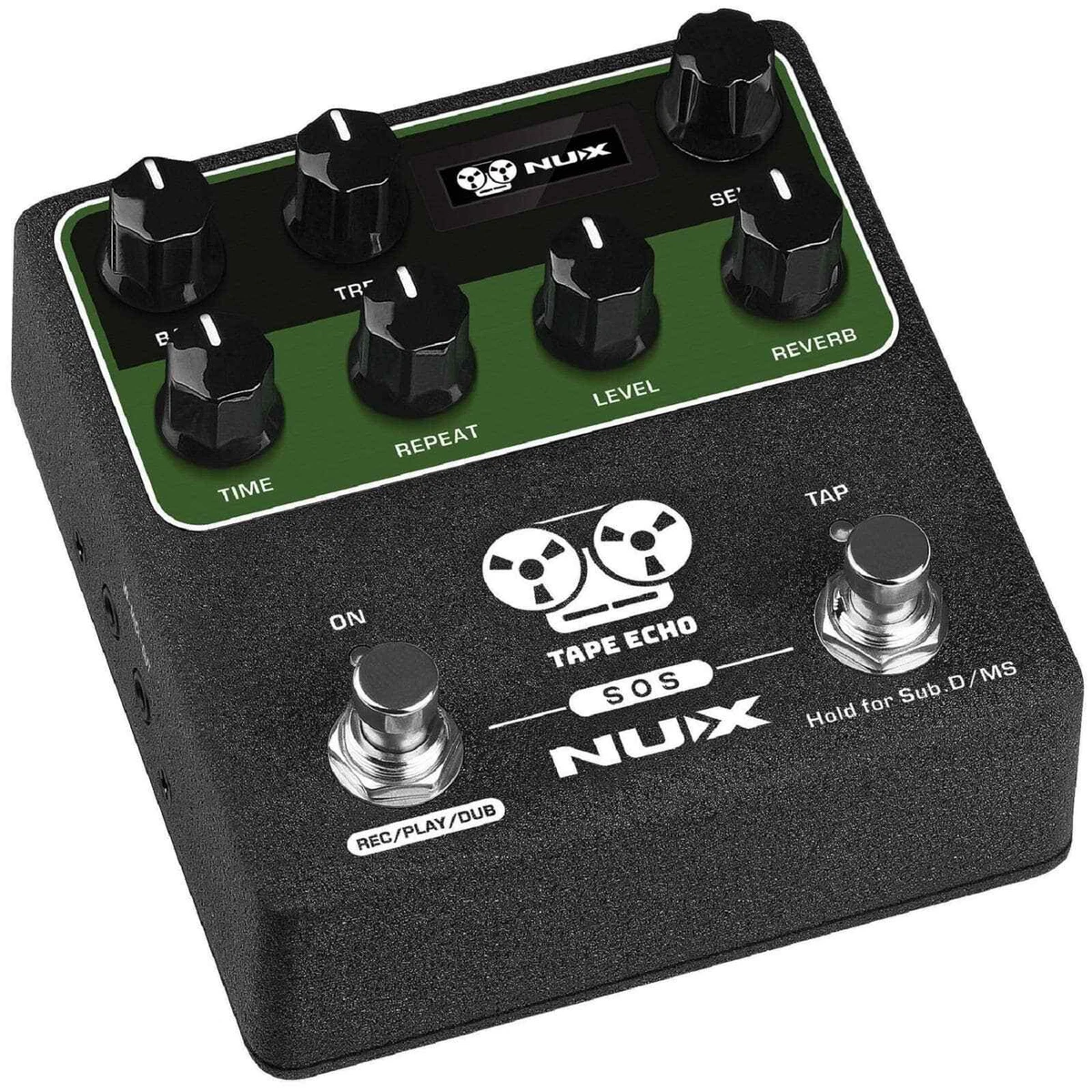 NUX NDD-7 Tape Echo Pedal Vintage Retro Simulation Spring Reverb Compact Looper