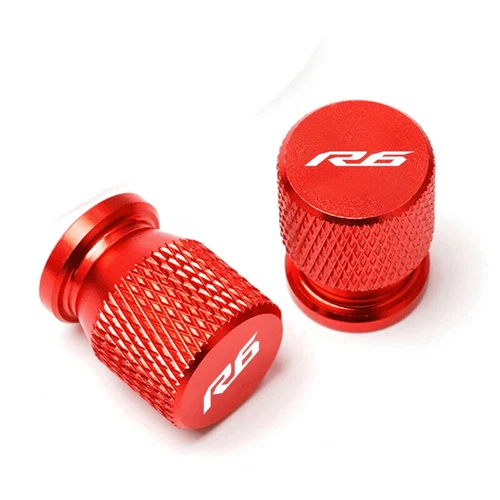 For YAMAHA YZF600 YZF-R6 R6S Motorcycle CNC Wheel Tire Valve Cover Cap ...