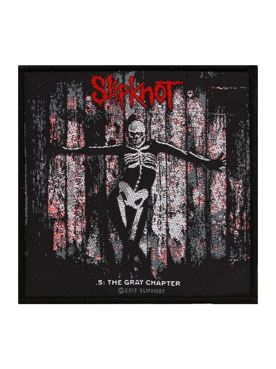 Slipknot Patch The Gray Chapter Black 10 x 10cm