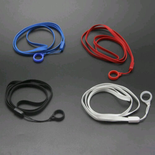 Portable Non-slip Ring Lanyard Silicone Lanyard Hanging Ring Anti-drop Rope - Foto 1 di 15