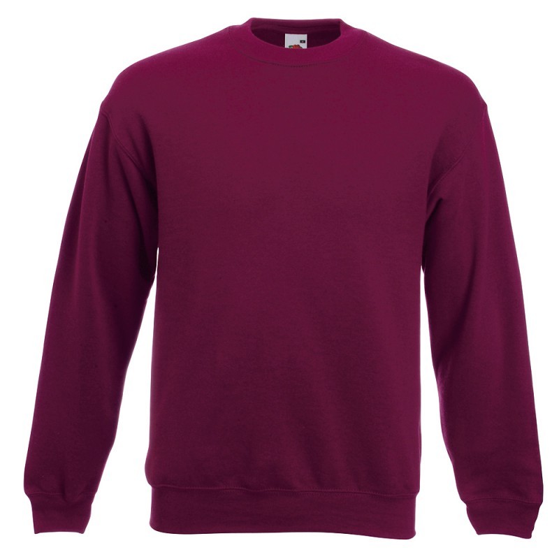 Sweatshirt Herren Pullover Fruit of the loom Classic Set-In 80/20 Sweat Pulli Ansicht 5