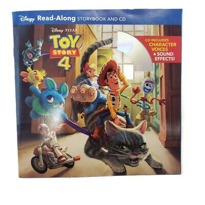 Toy Story 4 Disney Pixar Read-Along Storybook and CD Character Voices Softback 9781368042819 | eBay