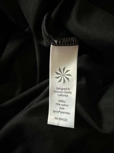 NWT Women’s Athleta Full Zip Long Sleeve Floral Fade Shirt M Rash Guard Biking - Picture 7 of 9