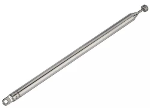 4 Stück 14-74 cm Ersatz Teleskop Antenne für TV Radio AM/FM 7 Abschnitte - Bild 15 von 17