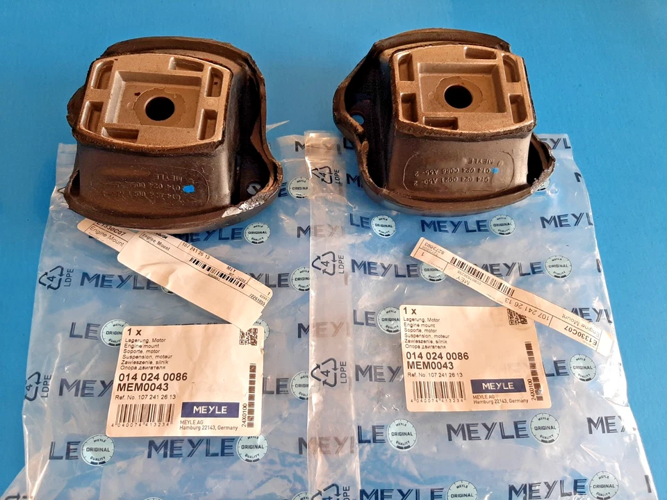 Mercedes Benz 380SL, 380SLC, 450SL, 450SLC, 560SLEngine Mount (Meyle Alemania) Foto 4 de 4