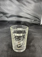 4 oz. Bar & Kitchen PROFESSIONAL MEASURING GLASS Tempered Jigger Shot LIBBEY