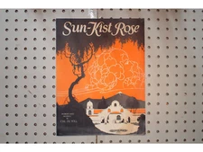 1923 - Sun-kist rose - Sheet Music