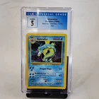 1999 Pokemon Gyarados Base Set Unlimited 6/102 Holo Foil Card CGC 5 Excellent