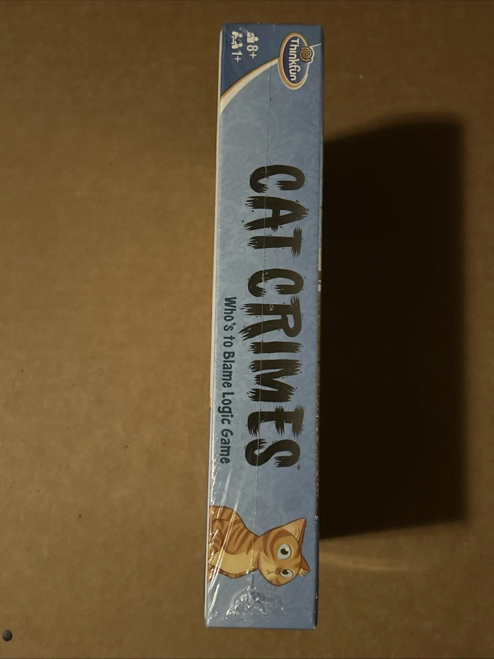 NUEVO Cat Crimes Who's to Blame Juego de Lógica Rompecabezas Completo Precintado Foto 3 de 4