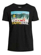 NEW South Park Unisex Graphic T-Shirt with VHS Box Package, Sizes M, LMTD Item!