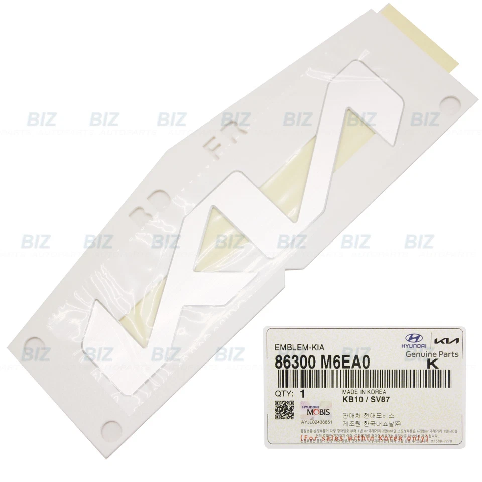 Genuine Front Hood KIA Symbol Emblem for 2022-2024 Kia Forte OE# 86300-M6EA0 - Изображение 2 из 4