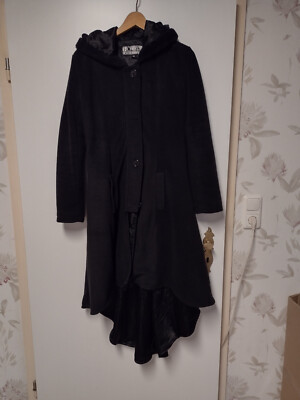Memorial Coat'' Wintermantel schwarz von Poizen Industries Größe M