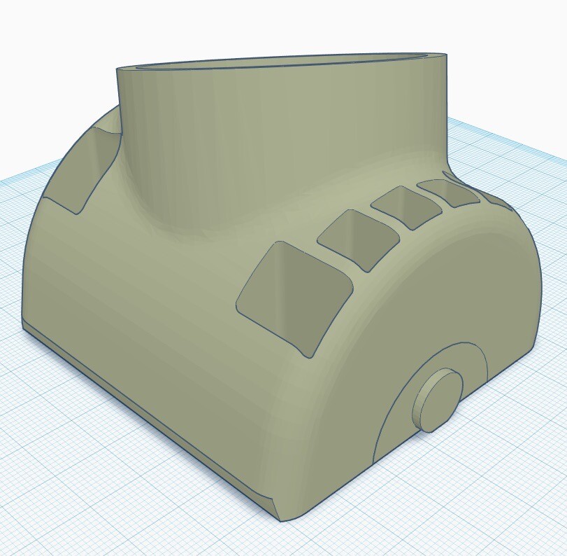 52mm ANGLED Boost Gauge Pod Vent Mount (MAXAirflow Tech) for Audi B5 S4