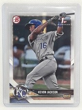 Kevon Jackson 2018 Bowman Draft Baseball - 1st #BD-83 - Kansas City Royals