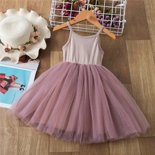 New Girls Clothes Kids Dresses for Girls Lace Flower Wedding Gown Birthday Party - Picture 13 of 27