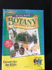 Kitchen Botany The Science of Plants kit Creativity for kids new sealed garden