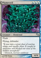 Plumeveil x1 - Shadowmoor - NM-Mint, English - Shadowmoor