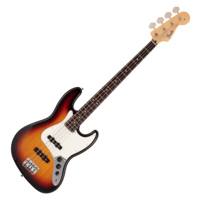 Fender Made in Japan Hybrid II Jazz Bass 3-Color Sunburst Electric
