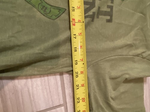 Camisa de Colección 2010 Richie Rich Mad Engine Estampada Etiqueta Talla L Haz que Llueva Ajuste - Imagen 6 de 6