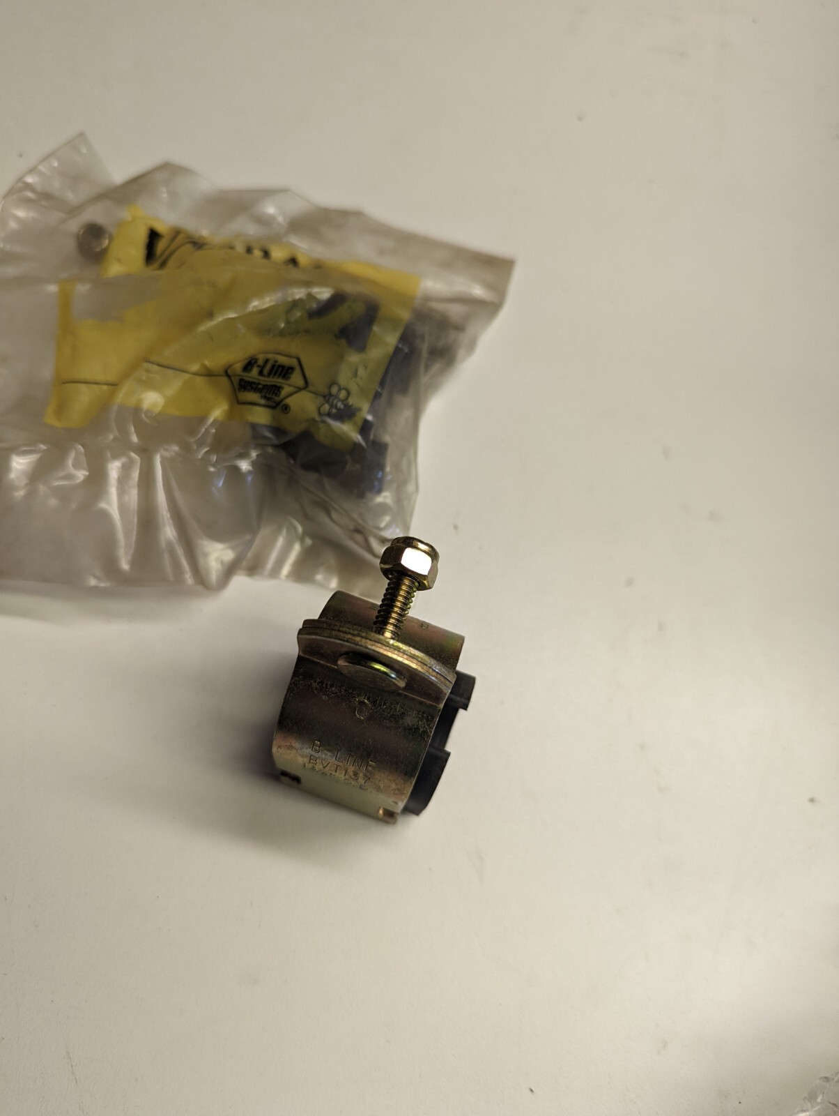 BLINE BVT050 1/2 inch Strut Clamp, Pipe Clamp, Zinc Chromate, Steel, eBay