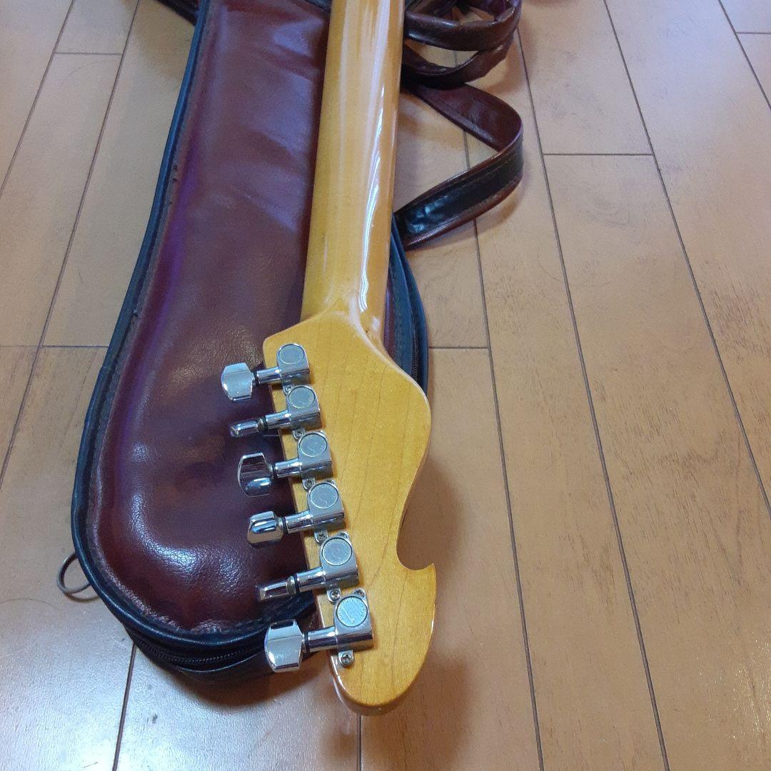 Electric Guitar Bill Lawrence Red Bartolini Pickup Japan Made SN