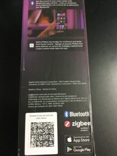 Philips Hue White and Color Ambiance 100W/1600 Lumen LED Smart Bulb 2984 - Picture 3 of 8