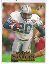 1995 Fleer Ultra Barry Sanders -Detroit Lions