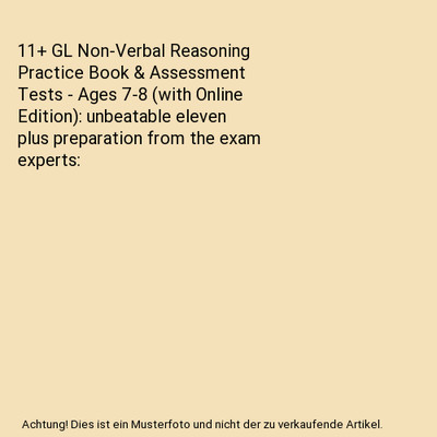 11+ GL Non-Verbal Reasoning Practice Book & Assessment Tests - Ages 7-8 (with On