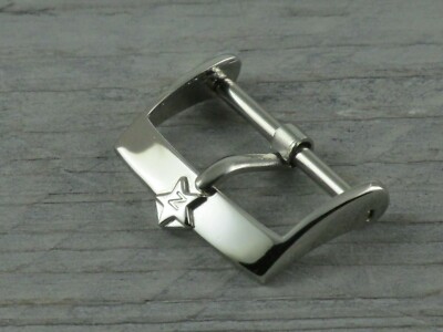 ZENITH STERNSCHNALLE STAHL 18mm BUCKLE ZENITH STAR 18mm STAHL
