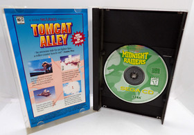 Midnight Raiders (Sega CD, 1994) Complete cib