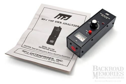 Vintage (1990) RARE "VHF SWR Analyzer", by MFJ (#MFJ-208) - NEW