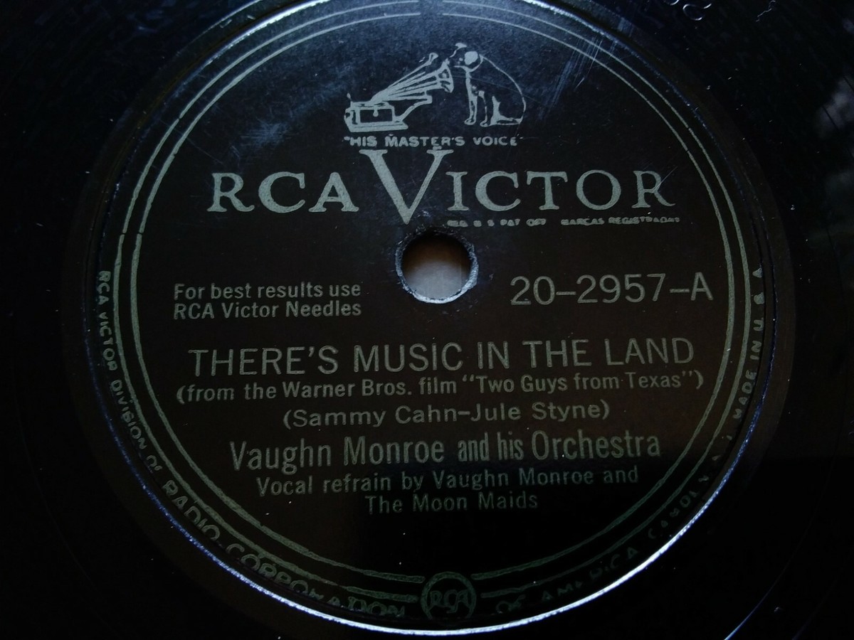 Vaughn Monroe 78rpm Single 10-inch RCA Victor Records #20
