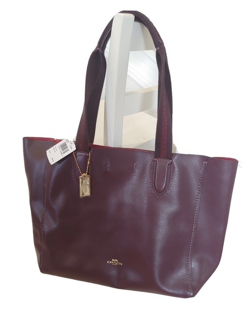coach derby tote large