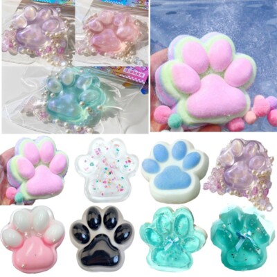 Taba Squishy Big Cat Paw Silikon Quetschspielzeug Stressabbau Squishy Fidget