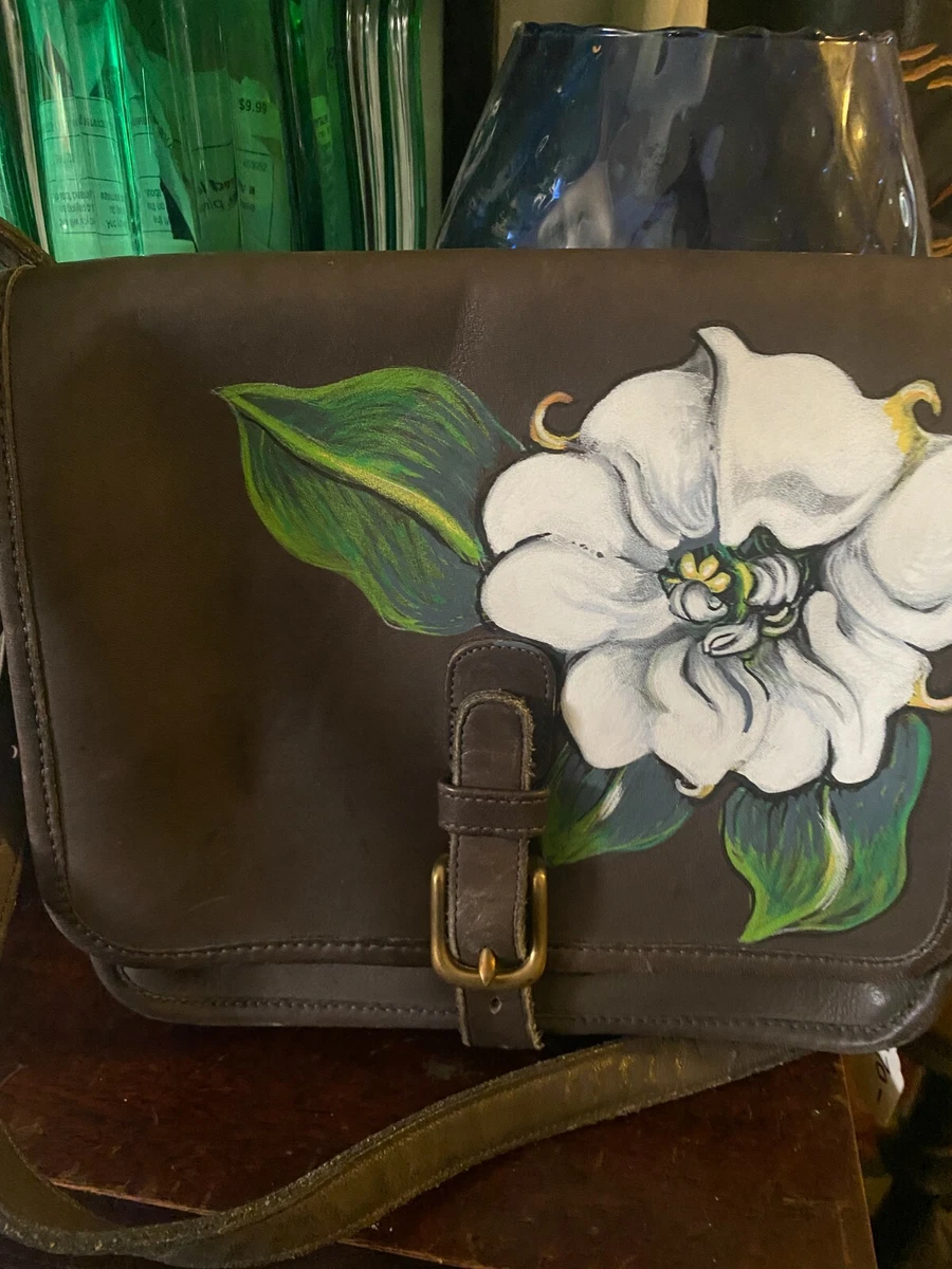 custom painted purse